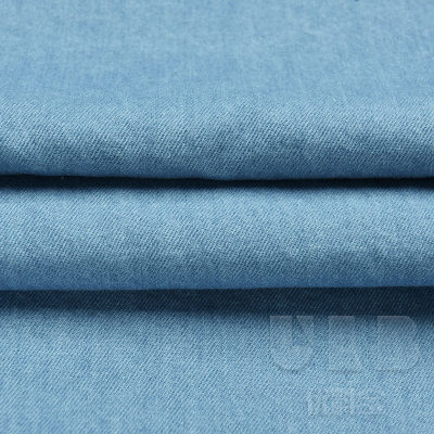 蓝色棉纺面料