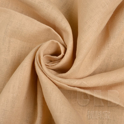 无彩色麻纺苎麻布面料